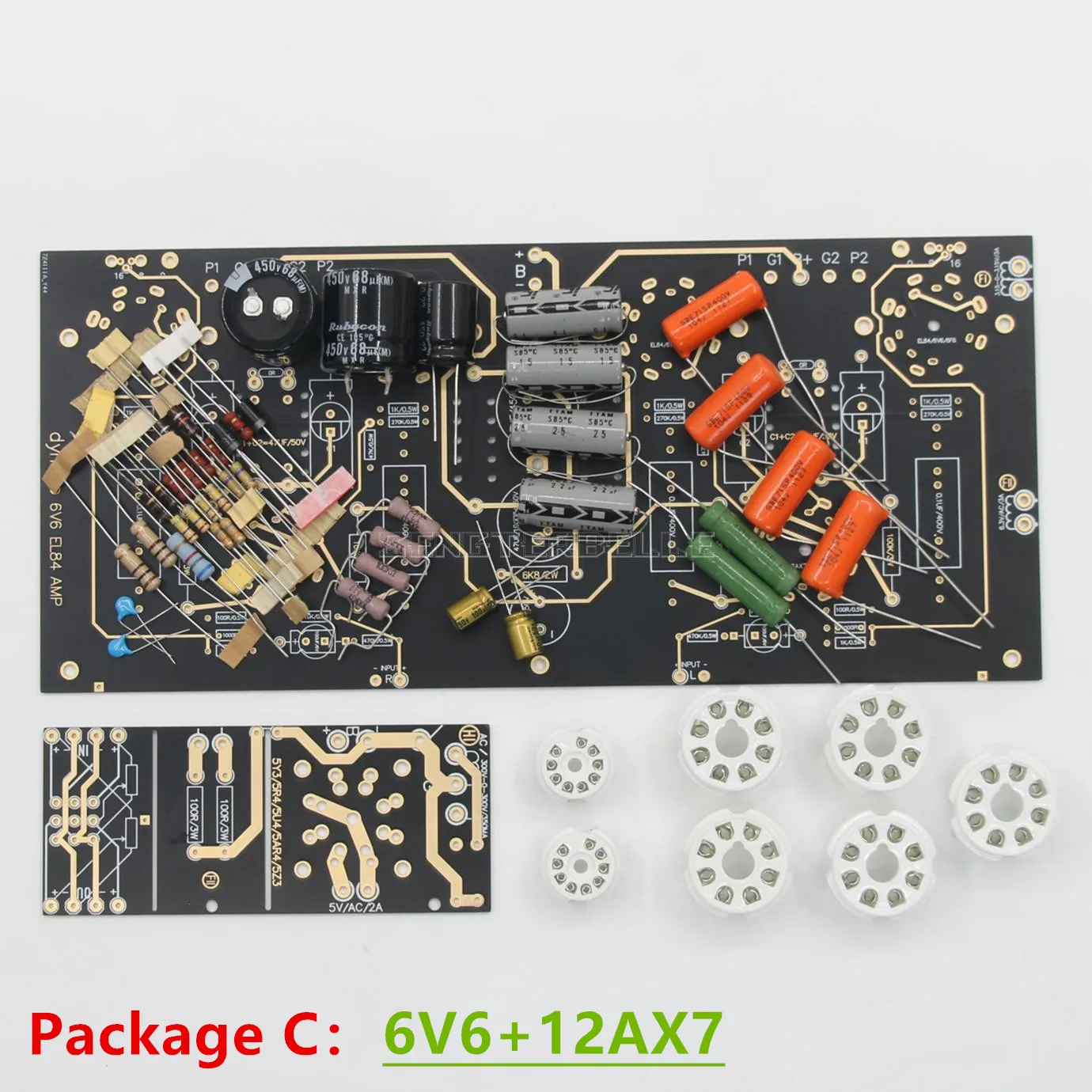 Klassische Dynaco Schaltung 6V6 EL84 Vakuum Rohr Power Verstärker Board DIY Kit HiFi Ultra-Lineare Push-Pull Audio amp – Detail 5