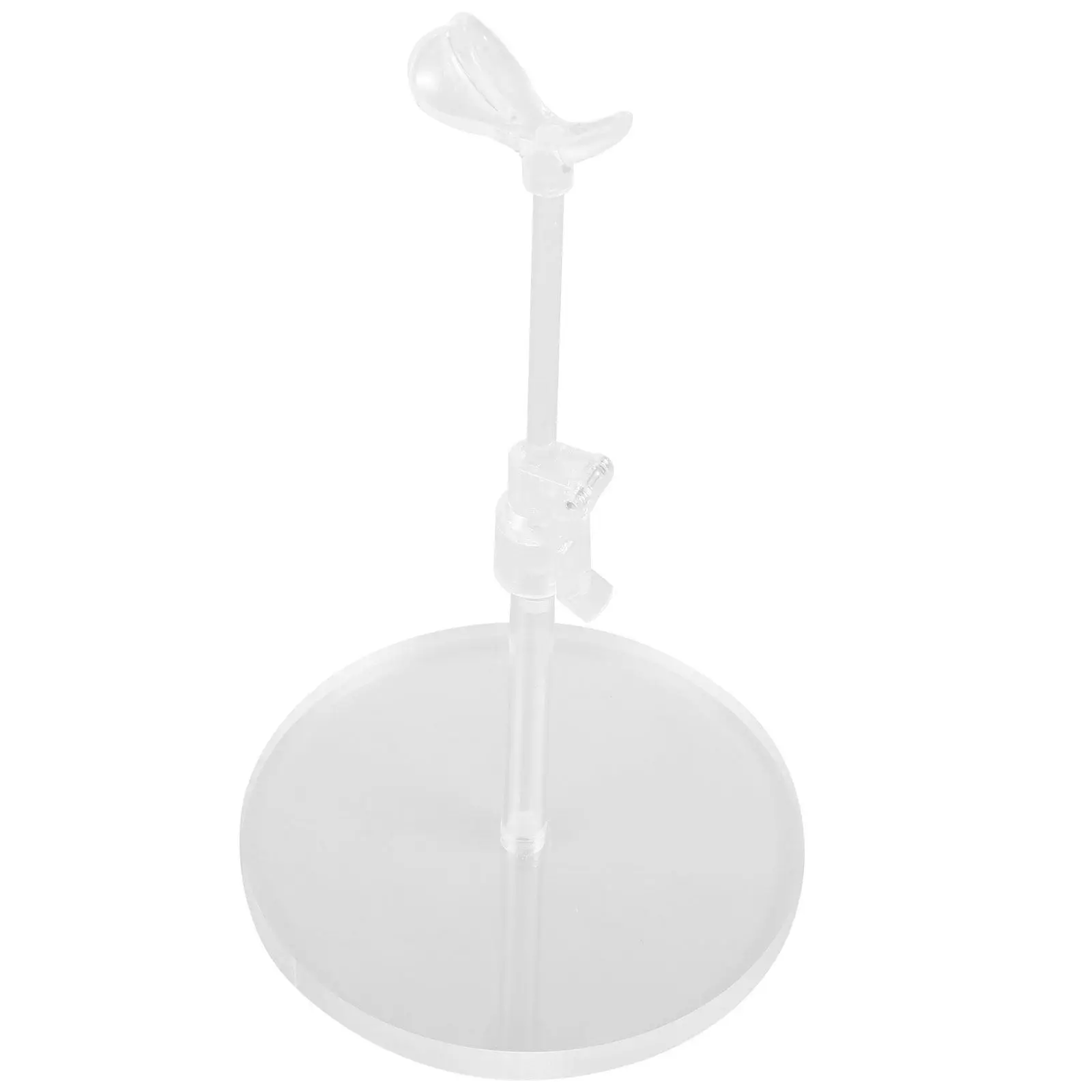 

Acrylic Support Holder Adjustable Height Display Stand Portable Stable Bracket for Collectibles Support Holder