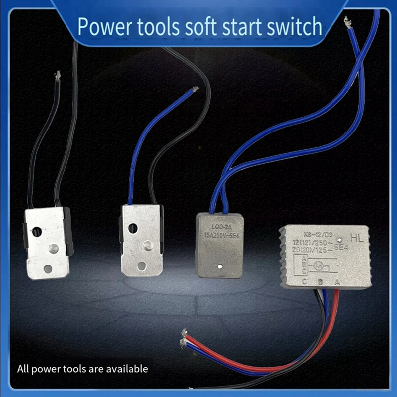 Outils électriques de limite de courant de démarrage doux, interrupteur de démarrage doux, rénovation, moteurs brossés