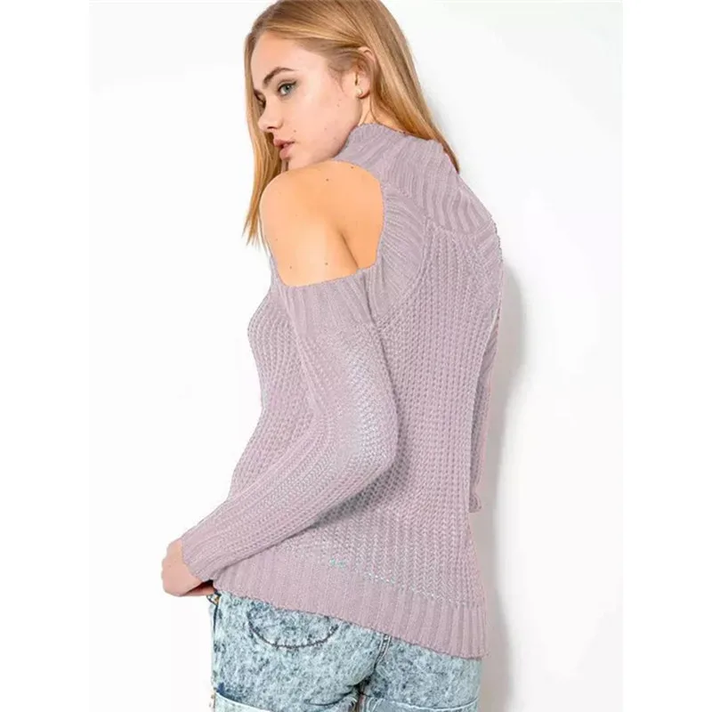 Spring Autumn Acrylic Women\'s Sweater Turtleneck Sleeveless Pullover Knitted Solid Fashion Office Lady Sweater