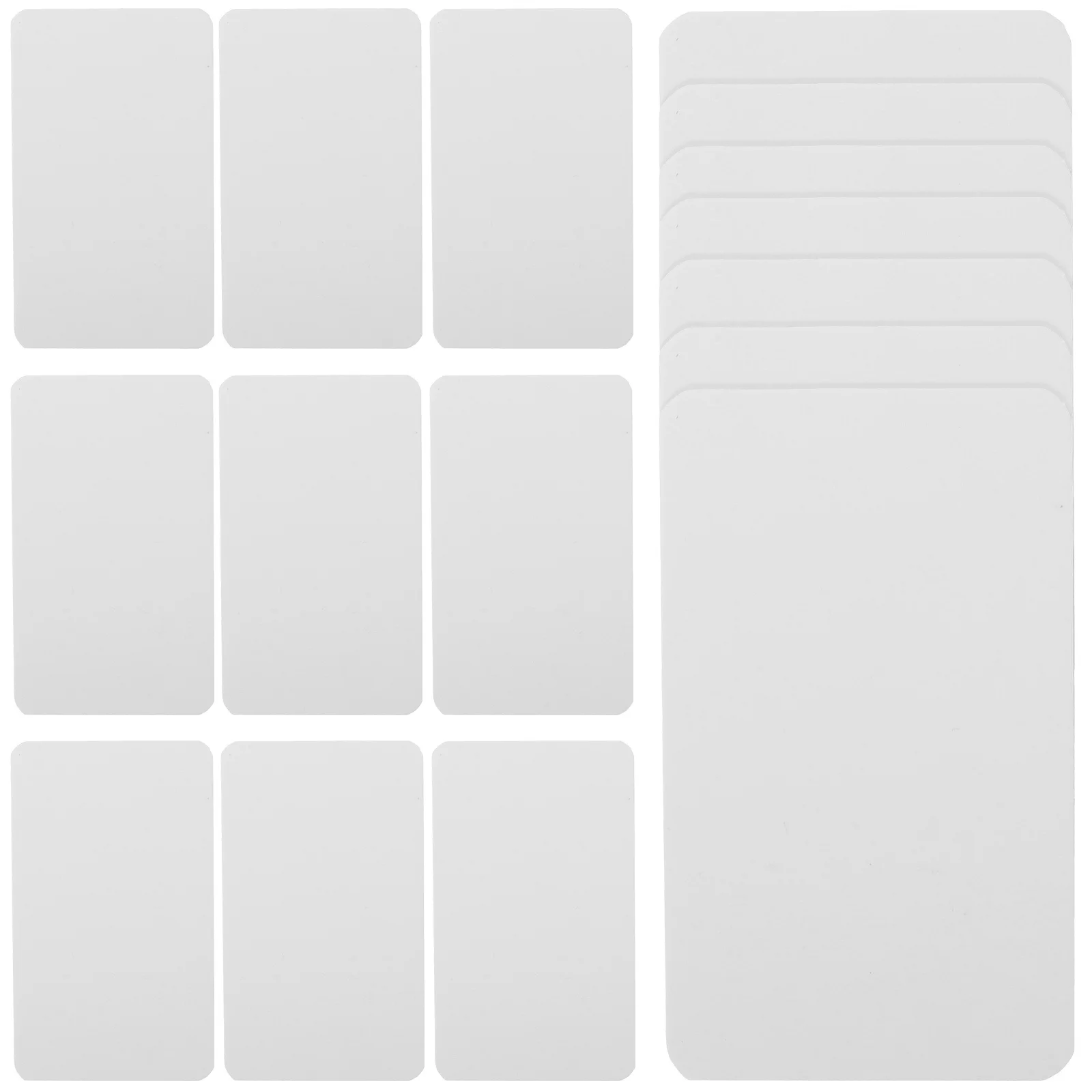 

100Pcs Paper Blank Note Cards DIY for School Office Study Memory Flashcards Crafting Small Writable Cards Memory Flashcards