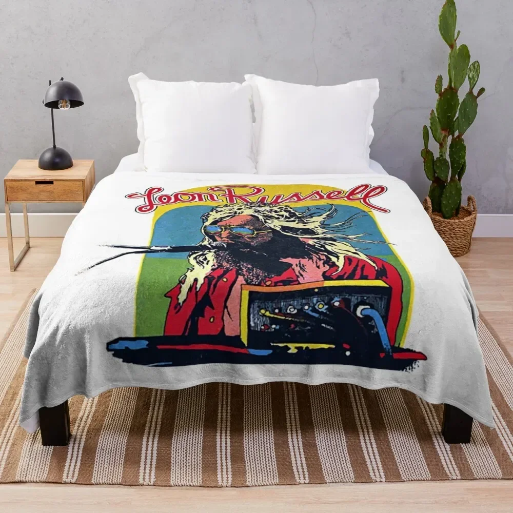 

Leon Russell T-ShirtLeon Russell Throw Blanket Quilt Designers Nap Hairys Blankets