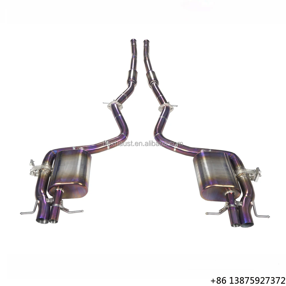 

Factory Price Catback Exhaust for S400 S450 S500 S550 S600 S63 W222 W223 Titanium Valvetronic Exhaust Pipe