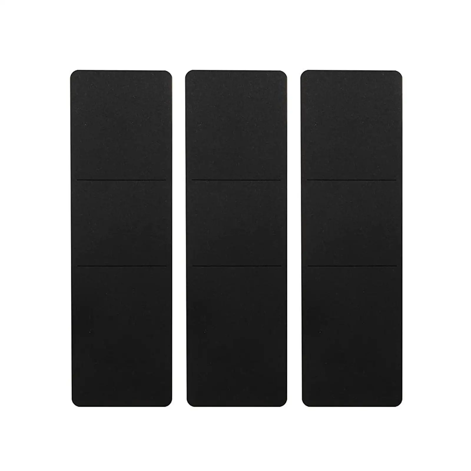 50x Bookmark Sleeves Labels Organizer Display Crafts Bookmark Holder for Packaging Supplies Pens Jewelry Making Decoration