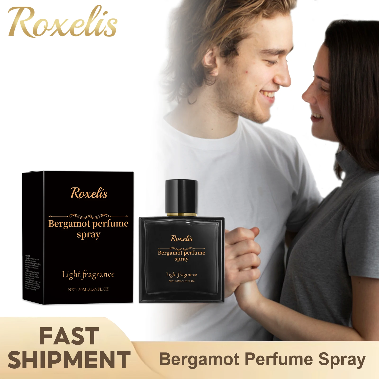 Bergamot Aroma Parfum Natuurlijke Refresh Exudes Charm Fruitgeuren Blijvende Unisex Dating Sfeer Lichte Geur Parfum