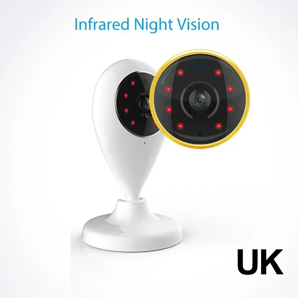 Brand New Home Improvement Telecamera IP per interni Mini telecamera 10 cm * 10 cm * 5 cm 1 pz ABS per Tuya per WiFi Colore bianco