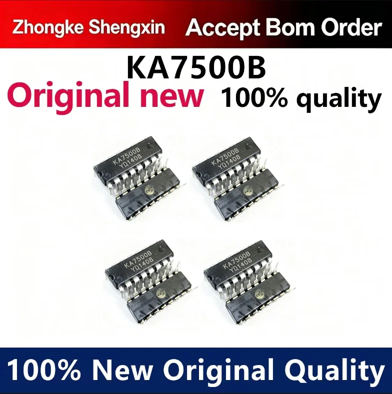 （5pcs-100pcs）Brand new original KA7500B DIP-16 direct insertion KA7500BD PWM power control chip