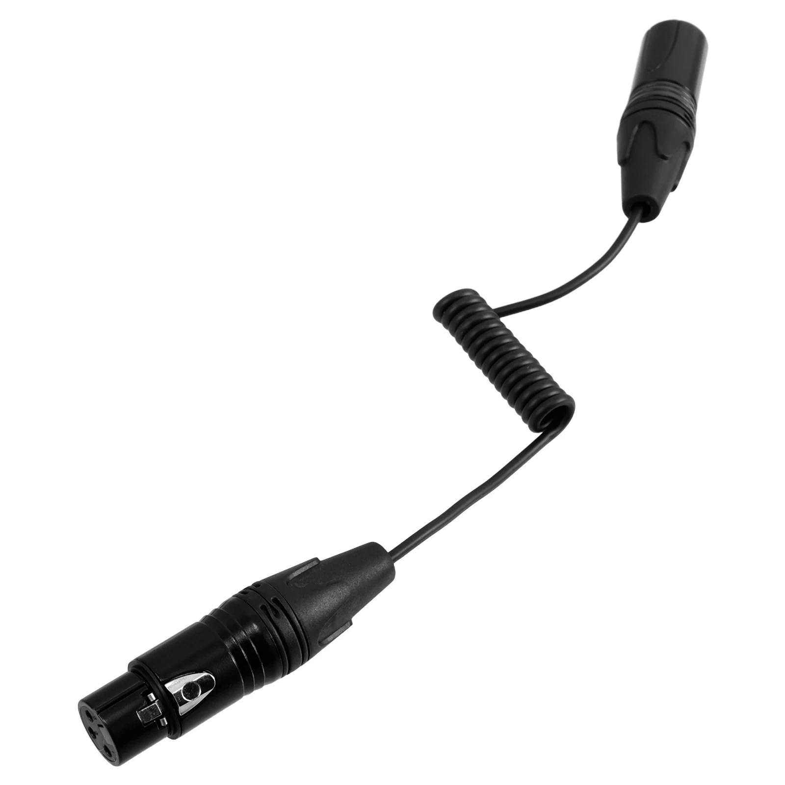 

3 Pin Xlr Male To Female Spring Braided Pure Copper Core Noise Reduction Balanced Audio For Performance Recording