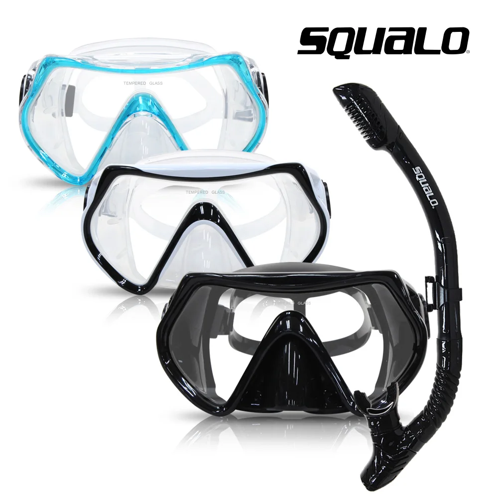 Scualo Premium Sno-Cooling Equipment Set With A Dri-Top-equipped Freediving