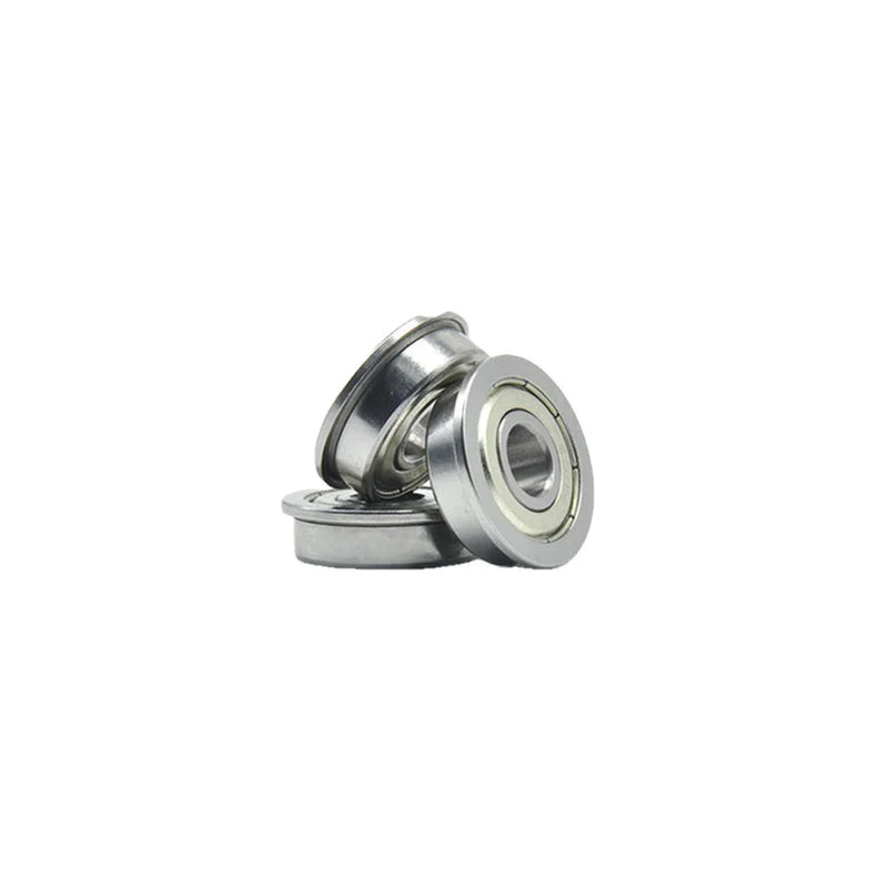 10pcs/Lot MF95ZZ MF104ZZ MF105ZZ MF106ZZ MF115ZZ Flange Bearing Thin Wall Deep Groove Ball Radial Ball Bearing Brand New