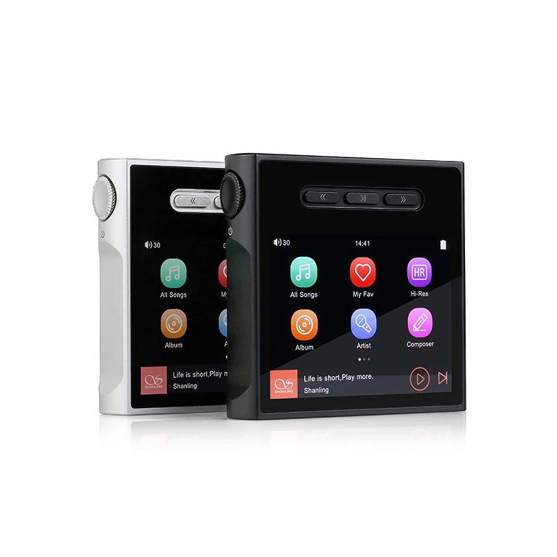

SHANLING M1s MP3 Player HiFi Bluetooth 5.0 MP3 Music Player Hi-Res Audio Portable MP3 Music Player Walkman ESS ES9038Q2M DAC MQA