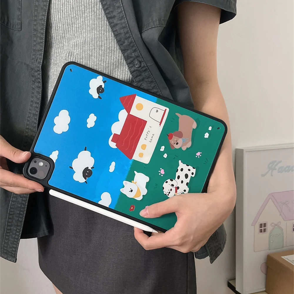 

Cartoon Tablet Case For iPad Air 6 7 13inch Air 2024 Pro 11 inch iPad 10th 10.9 5 6 7 8 10.2 9.7 inch Air3 10.5 Air 5 4 Cover