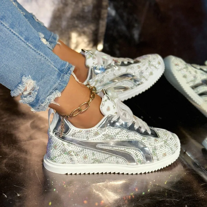 

Women's Sports Casual Shoes 2025 New Fall Large Size Casual Fashion Women's Single Shoes Zapatos De Mujer Zapatillas De Deporte