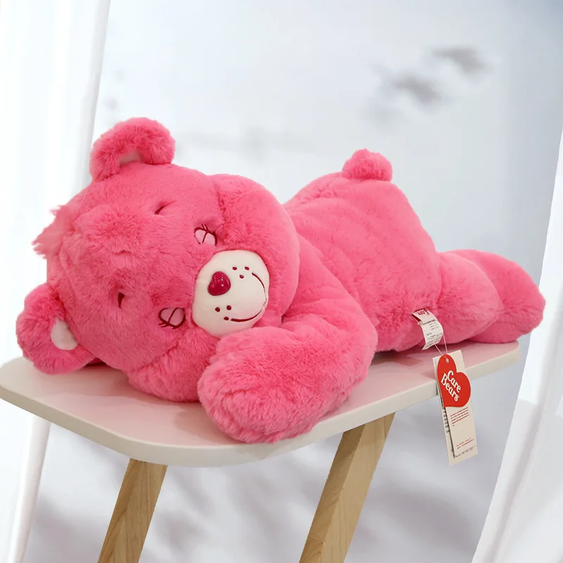 

Kawaii Anime New Care Bears Plush Toy Fashion Cartoon Rainbow Bear Plush Doll Bedroom Pillow Pendant Pillow Gift for Friends