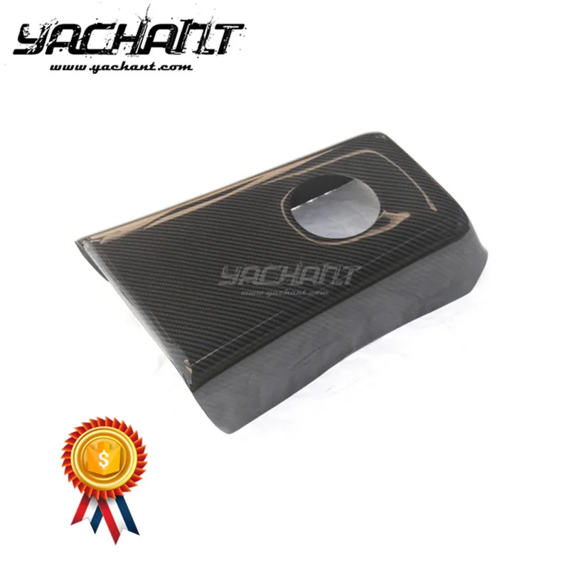 

Trade Assurance Dry Carbon Fiber Rear Armrest Cup Holder Surround Cover Fit For 2008-2016 R35 GTR CBA DBA Interior Trim