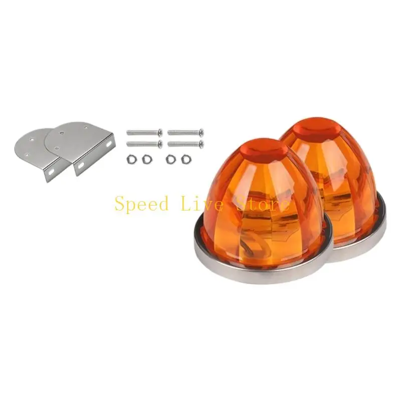 547C Waterproof LED Truck Side Marker Lights 12V-24V Universal Motorhome Trailer Taillight For Trailers And Vehicles
