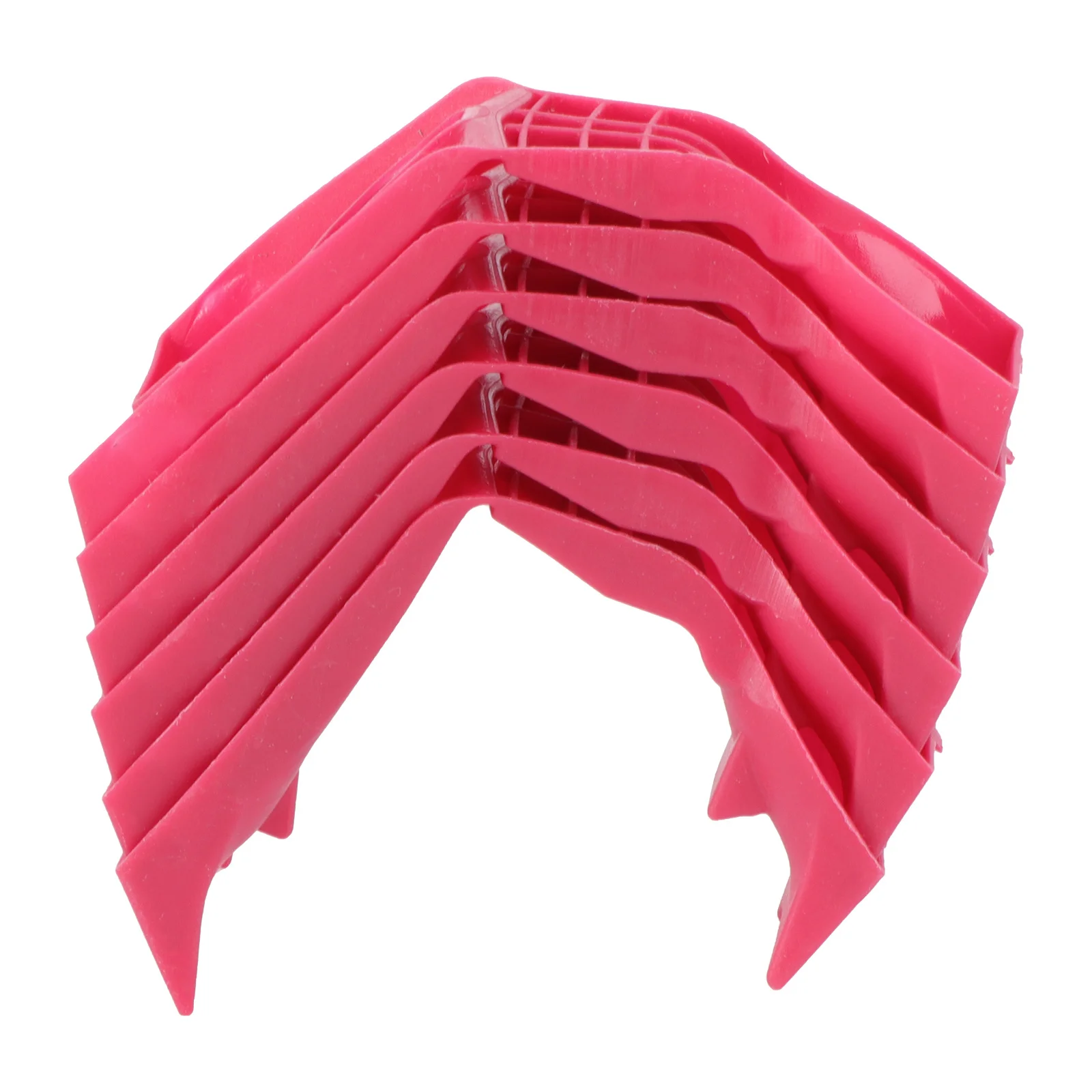 

6Pcs Food Finger Tongs Anti-Scald Plastic Clips Helpful for Buffet Catering Picnic Cleaner Eating Finger Tongs