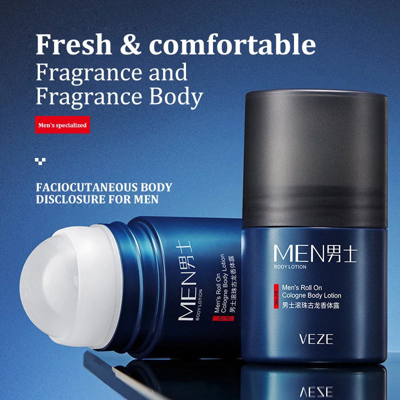 โลชั่นทาตัว VENZEN สำหรับผู้ชาย กลิ่นหอม ลดเหงื่อ ลูกกลิ้งโรลออน สดชื่น ซึมซาบเร็ว บำรุงผิว ลดกลิ่นกาย
