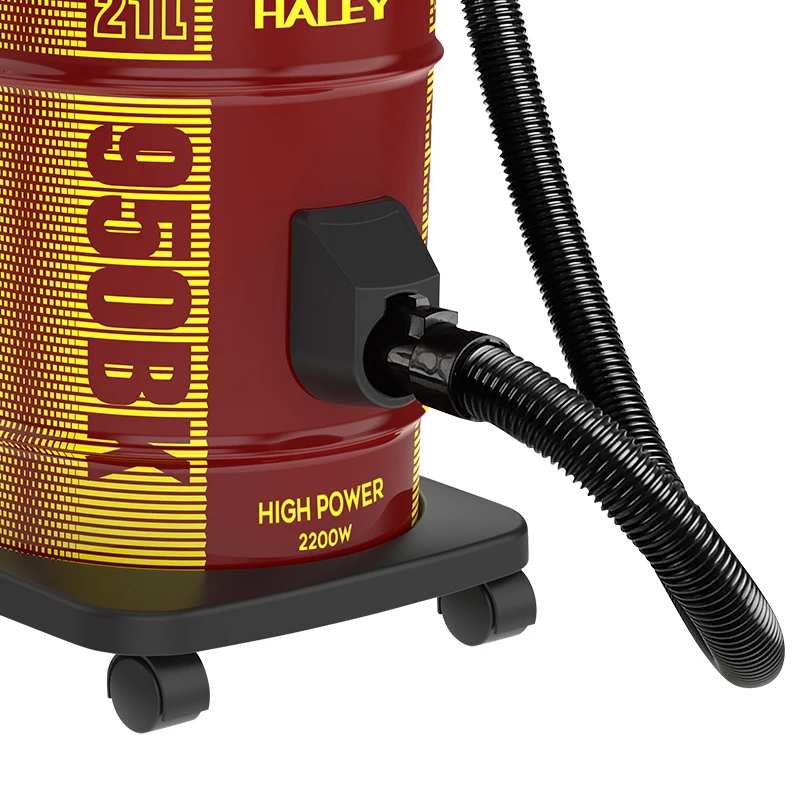 HALLEY 2200 Вт, большая мощность, мощный всасывающий пылесос 21 л, легко перемещаемый новый пылесос для домашнего использования