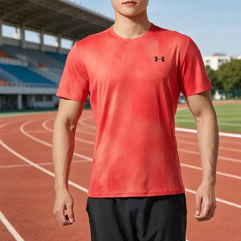 

Under Armour Men's Short-Sleeved T-Shirt for Sports, Running, Training and Fitness 1383669-814-348-452-001