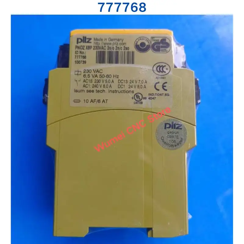 For PILZ relay PNOZ X8P 777768