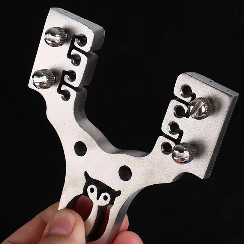 17 Styles of Long Rod Slingsshot Head Stainless Steel Multifunctional Slingshot Head Outdoor Hunting and Shooting Accessories view 4