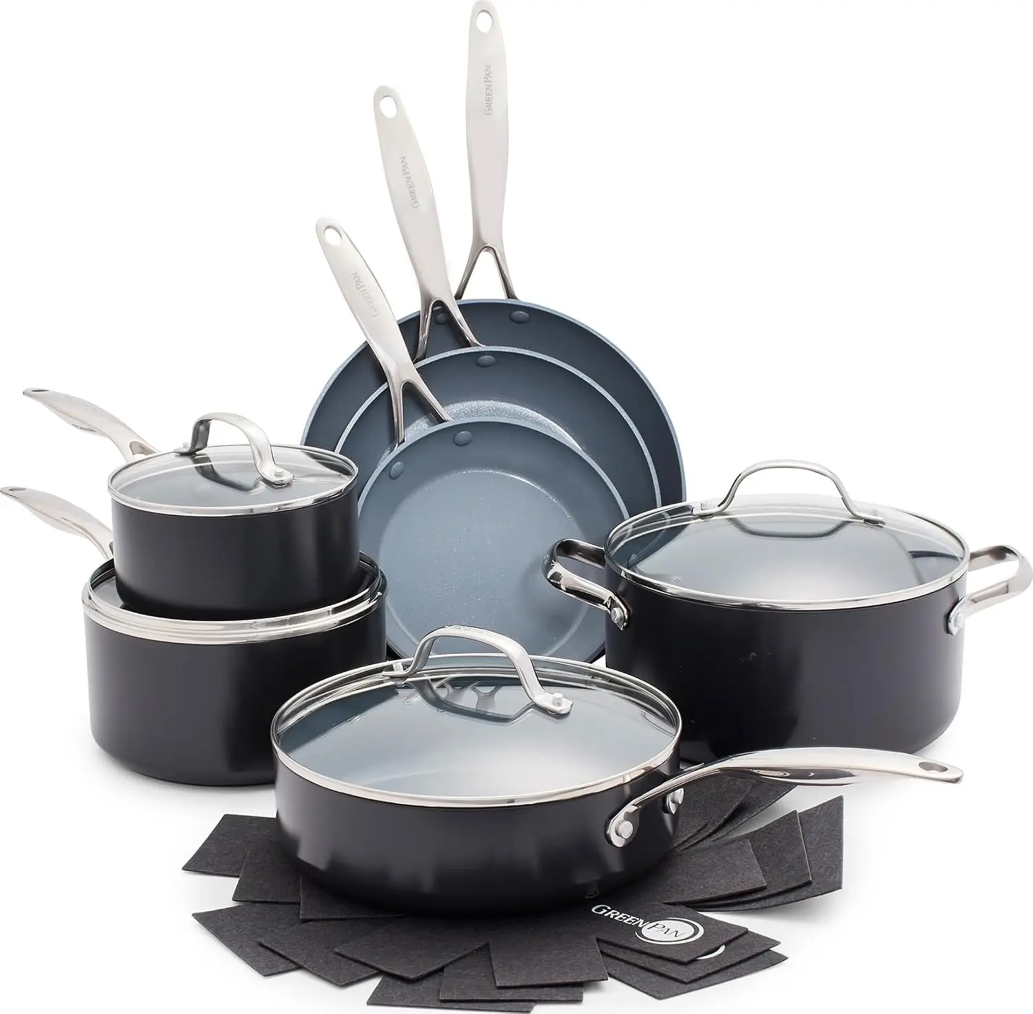 Cookware Set 11 Piece Ceramic Nonstick Pots Pans