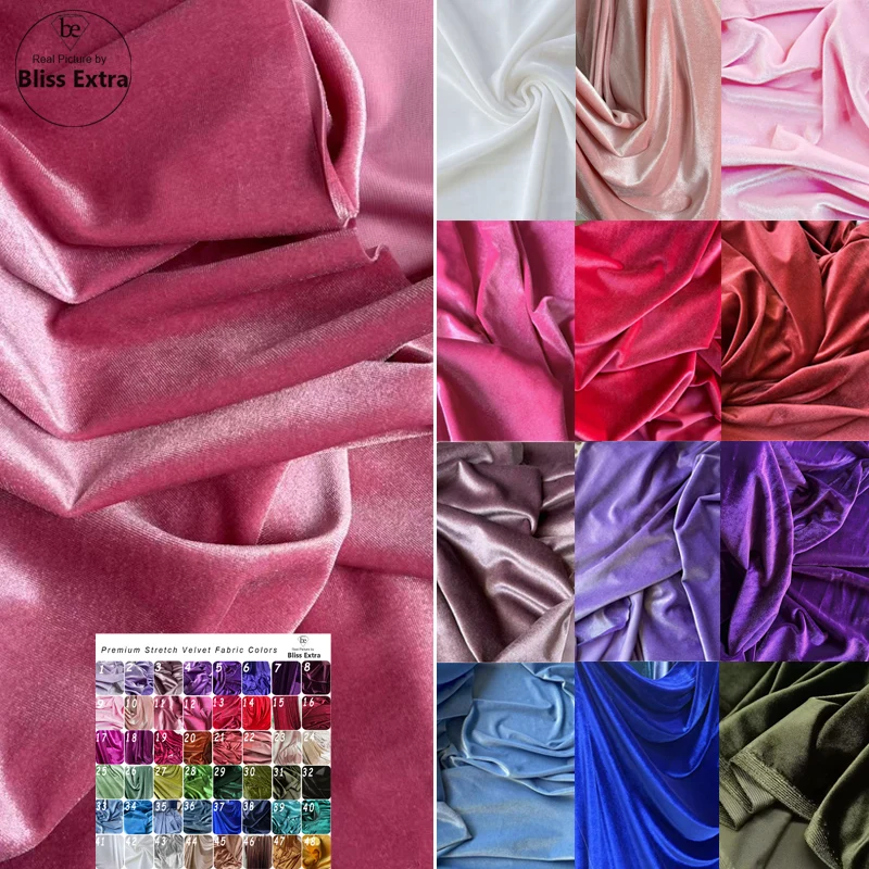 

Мягкая розовая эластичная бархатная ткань для торжественного платья, фоны для украшения свадебной вечеринки, занавеска, ткань, материал для шитья своими руками