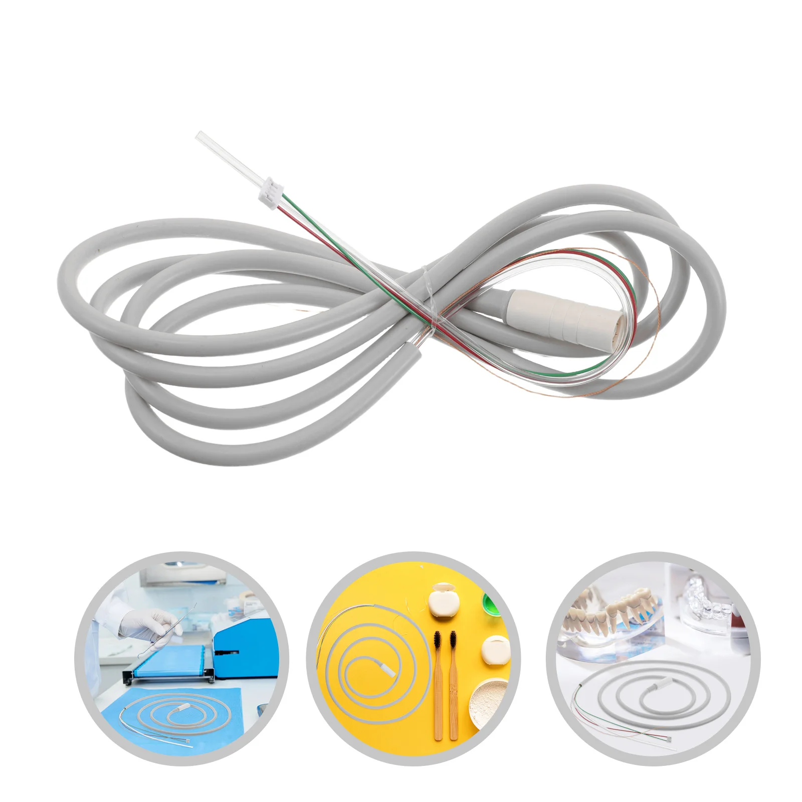 

Universal Dental Handpiece Scaler Cord Snap-In Detachable Ultrasonic Cable For Cleaner Insert Units Piezo Handle Maintenance