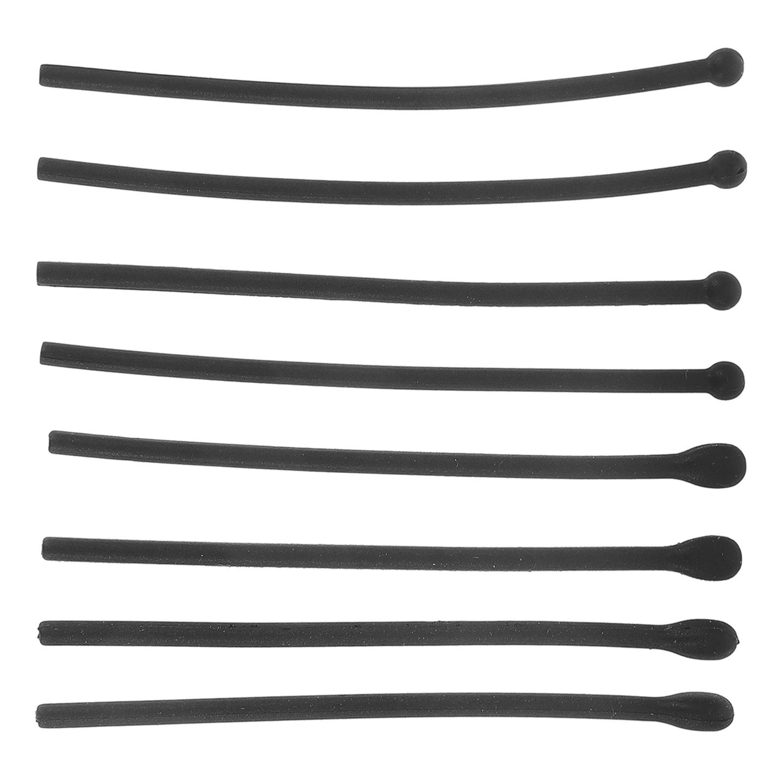 

12Pairs Silicone Eyeglass Ear Leg Sleeves Non-Slip Replacement Tips Fit Most Glasses Nearsighted Reading Sunglasses