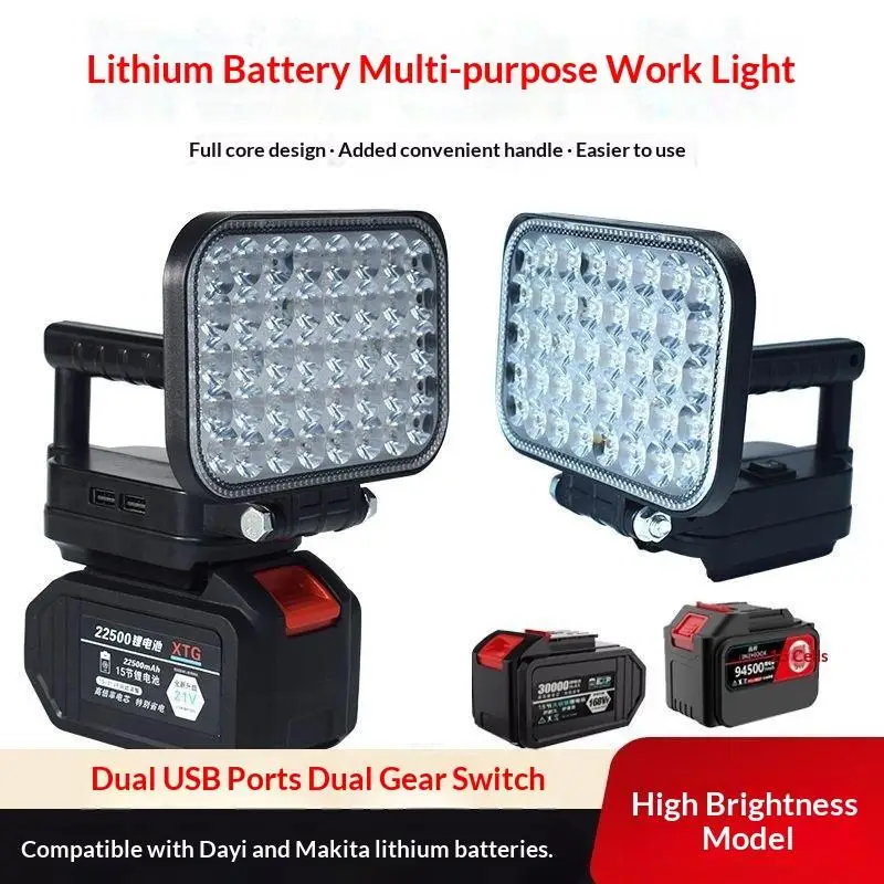 Super Bright LED Wall Light With USB Port Convenient Handheld Design Up To 10 Hours Of Continuous Lighting