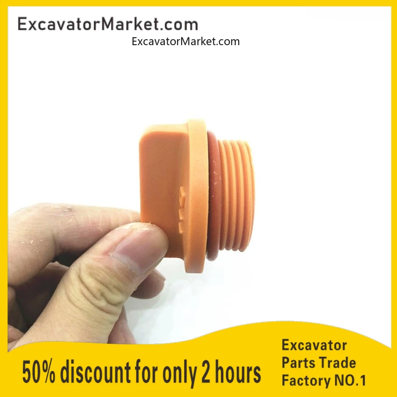 Excavator Parts For Yanmar Hyundai 55/60 Daewoo 60 Engine Oil Filler Cap Construction Machinery Parts Excavator Accessories