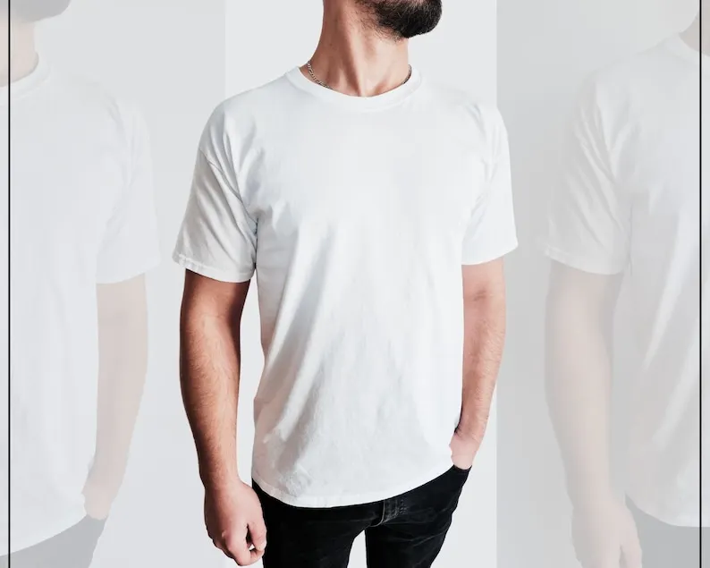 VENTA Camiseta vintage 34 Infra-Man Talla L color BLANCO Hombres Mujer Camiseta unisex Tallas de impresión digital