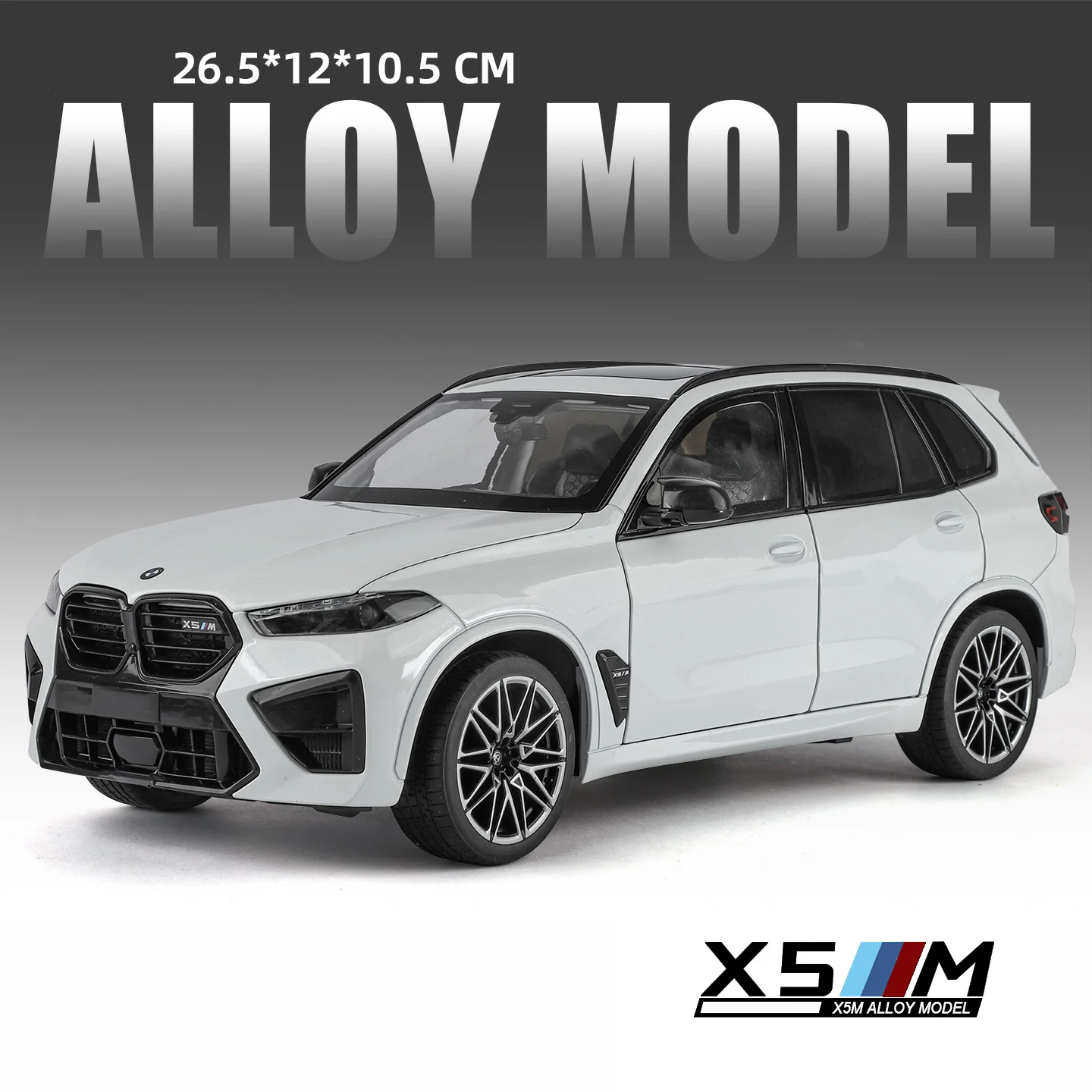 1:18 BMW X5M X5 SUV 합금 자동차 모형 다이캐스트 메탈 럭셔리 오프로드 차량 모형 고급 시뮬레이션 수집용 장난감 크리스마스 선물