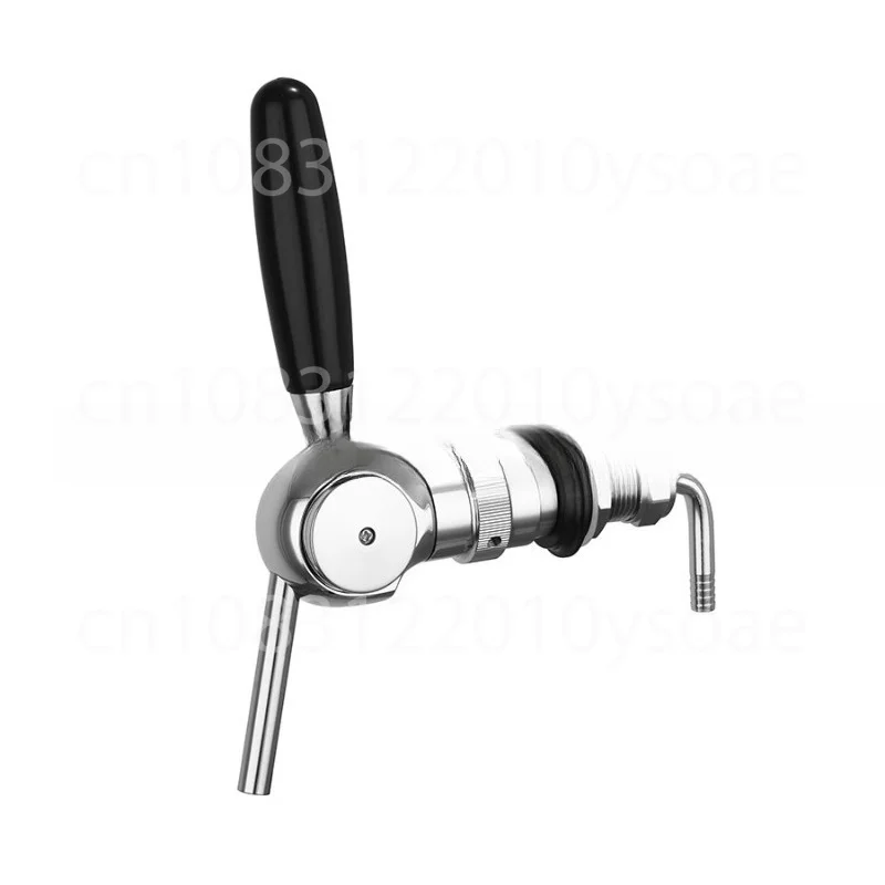 Beer Equipment Chrome Plated Adjustable Beer Faucet  Column Chrome Plated Head Craft Brewing Equipment