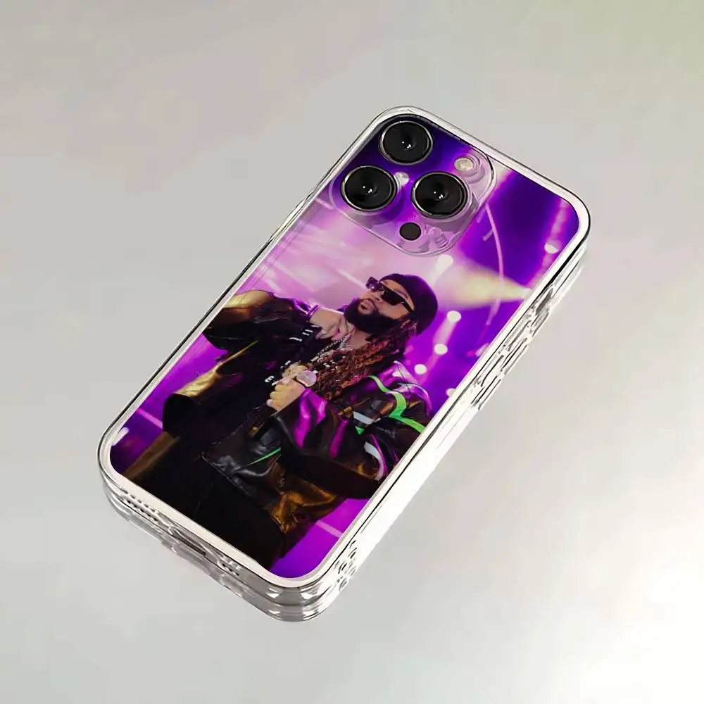 Singer P-Partynextfunda de teléfono para iPhone 6,16,15,14,13,12,11,17 Pro,Max,Plus,X,XS,XR,SE,Mini cubierta suave transparente