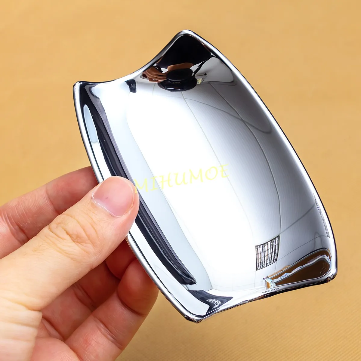 For Mitsubishi Outlander 2022 2023 2024 2025 Car Accessories Glossy Chrome Exterior Door Handle Bowl Cup Protector view 4