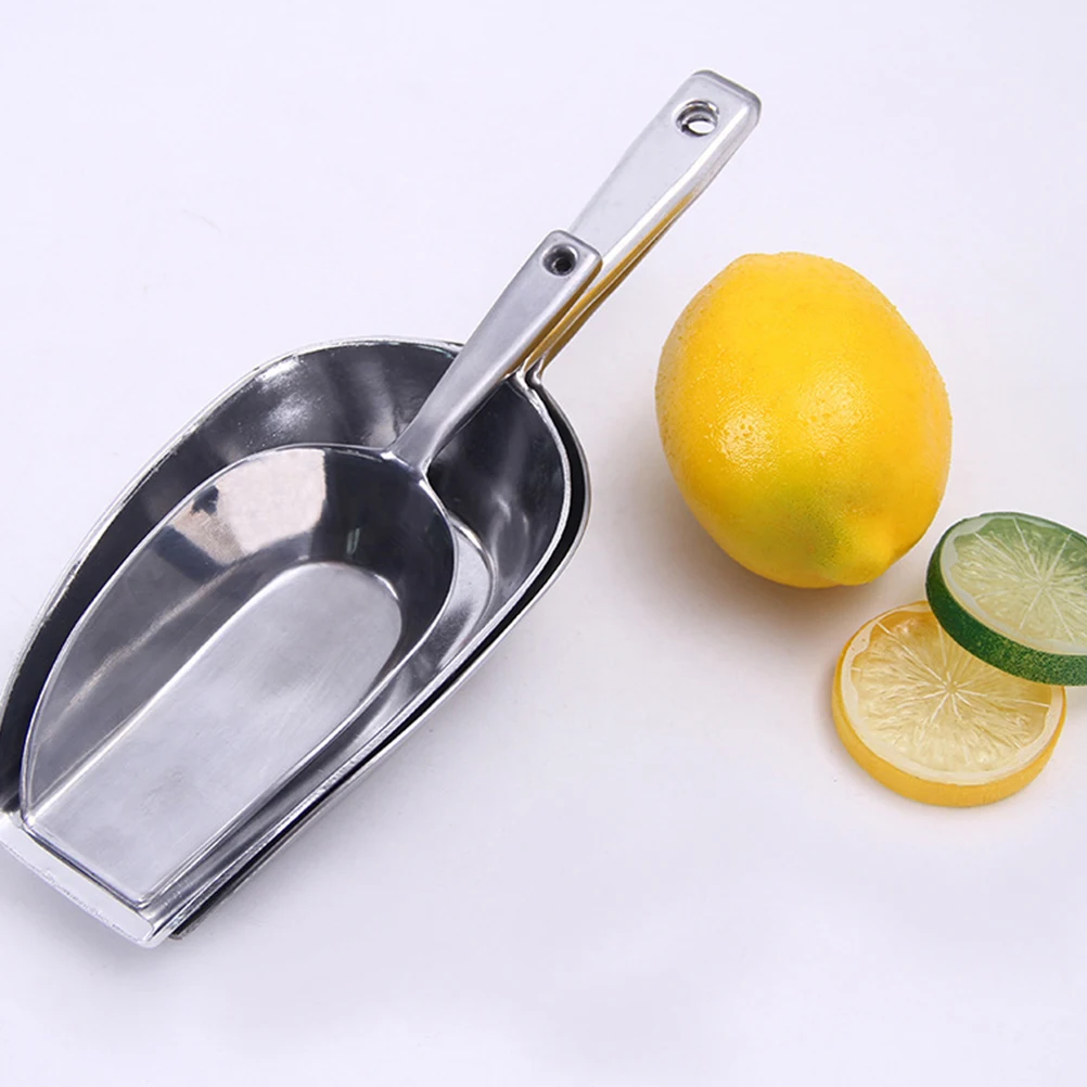 

Multi-Functional Ice Aluminium Alloy Long Handle Food Shovel Bar Kitchen Gadget Cube Scoop Popcorn Shovel Rust-Free
