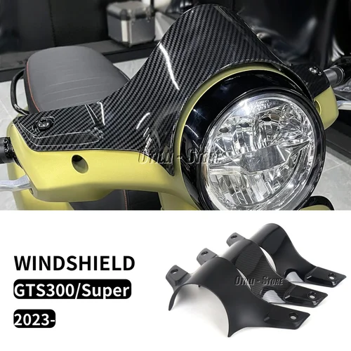 Nuevo para Vespa GTS 300 SUPER gts 300 GTS300 Super 2023 2024 parabrisas de motocicleta ABS protector de parabrisas accesorios de motocicleta