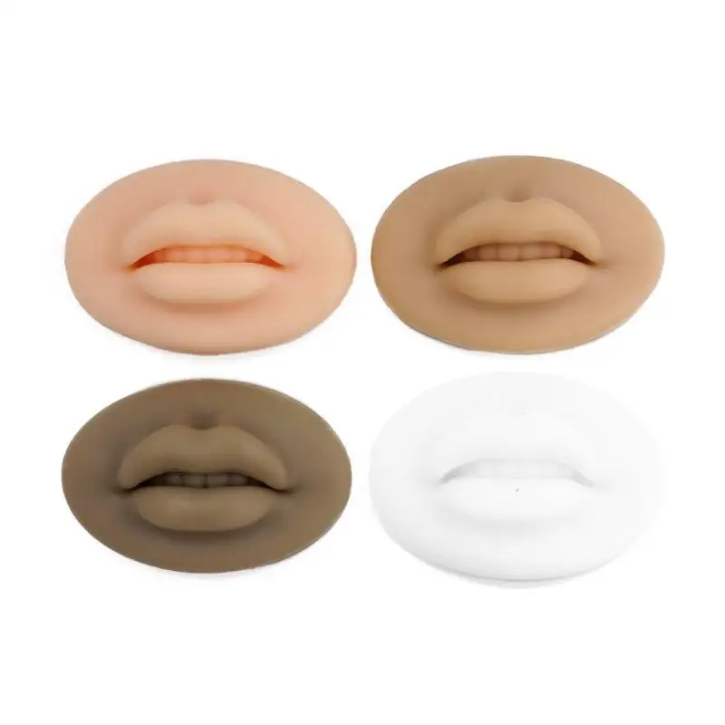 Tattoo-Übungshaut 5D Lippen-Übungshaut aus Silikon, Microblading-Zubehör für Permanent-Make-up, Lippen- und Rouge-Training – Detail 5