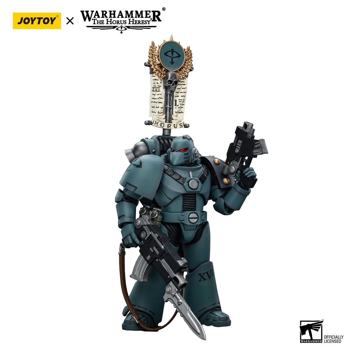 [Disponibile] JOYTOY Warhammer 40K 1/18 The Horus Heresy Action Figures Sons of Horus MKVITactical Squad Anime Model Toys Gifts