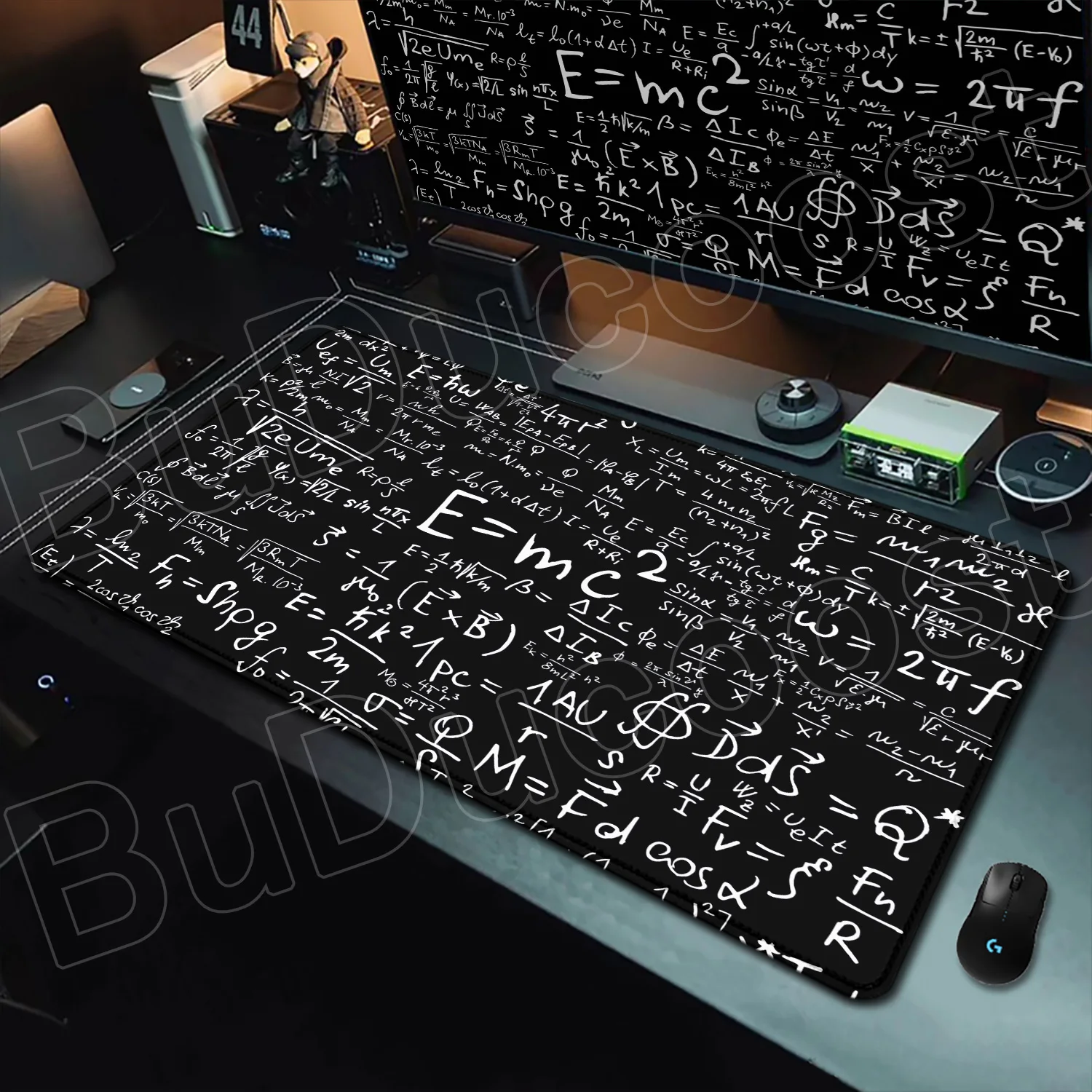 E=mc2 Formula Scientific Formula Table Pad Gaming Mouse Pad Super Large Astronomy Chemistry Formula Mouse Pad Gaming Accessories