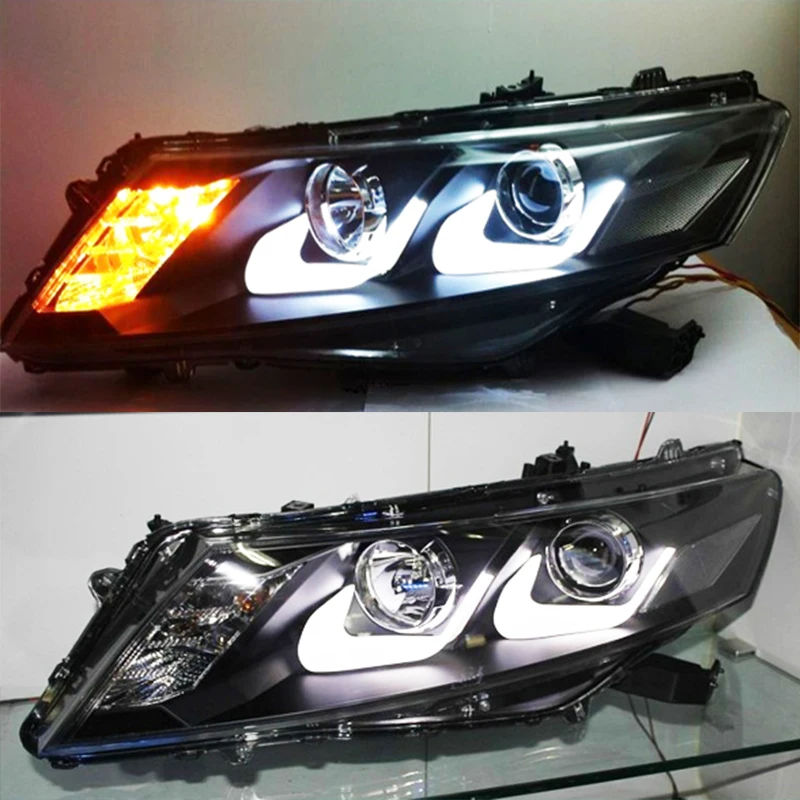 

For HONDA Crosstour Headlights Assembly Head Lamp 2010-2013 Year Front Lights With Daytime Running Light