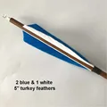 2 blue 1 white
