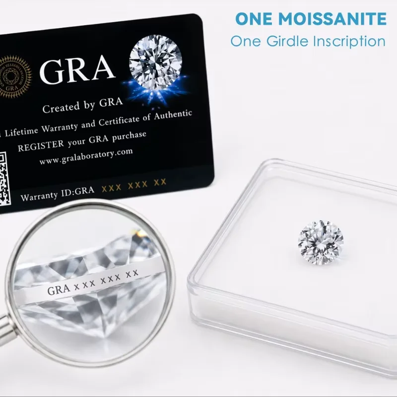 Marquise Cut Moissanite Stone 1.0/5.0CT Deep Green Brilliant Gemstone Charms Bead Advance Jewelry Making Materials With GRA