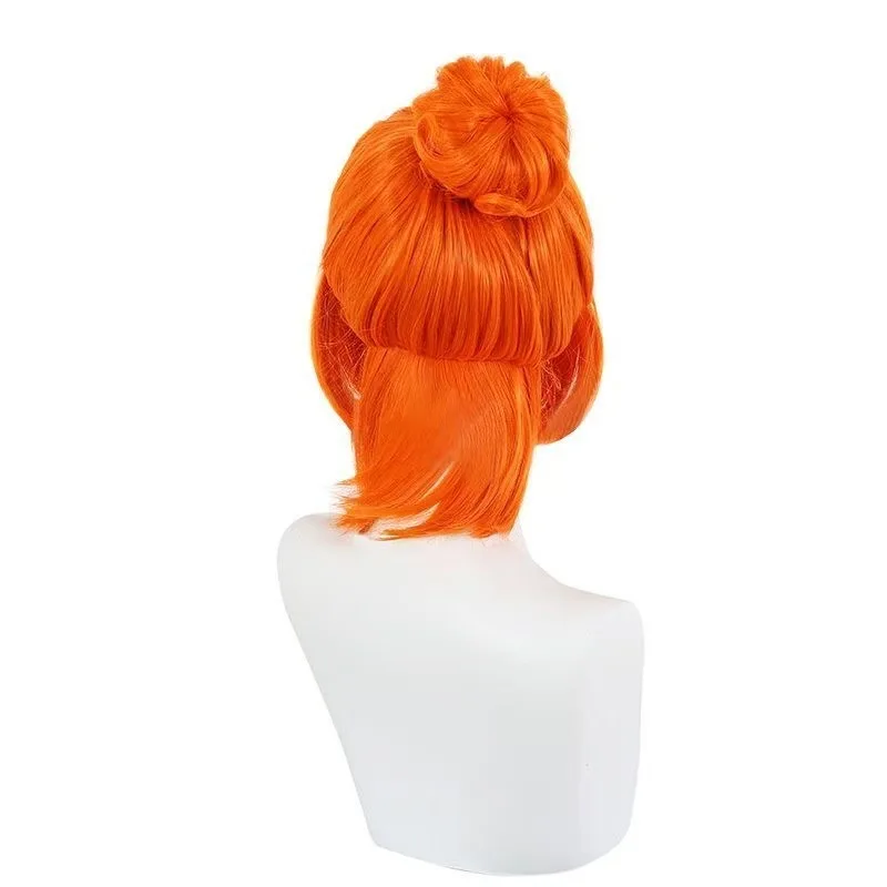 1 piece  female role-playing wig with a red hairstyle and character costume accessory