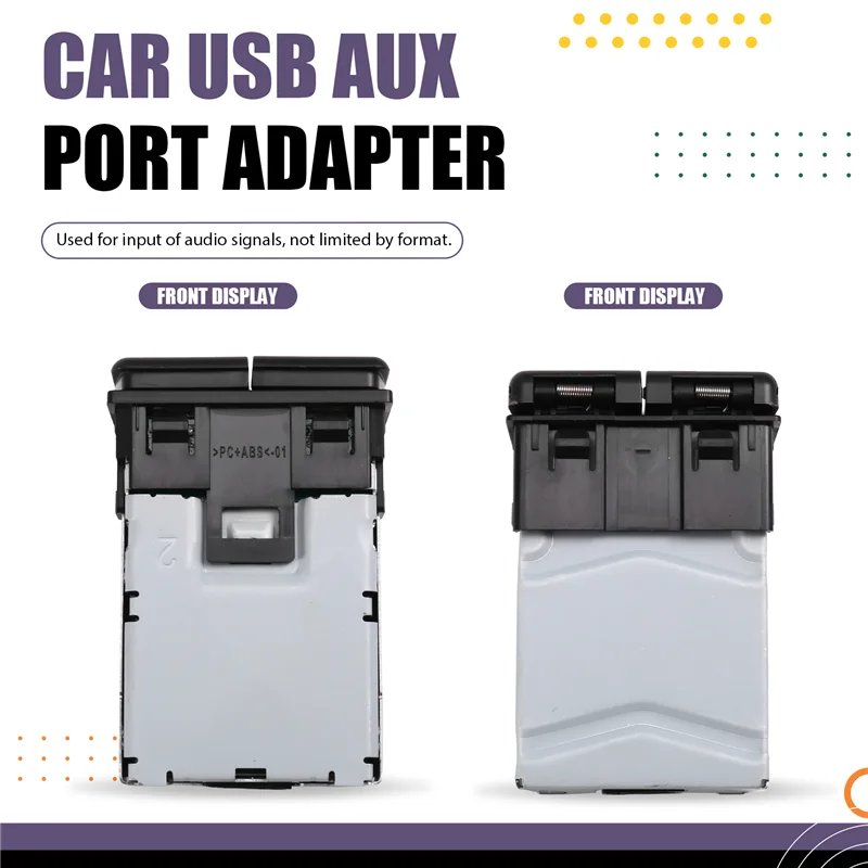 

8553206010 85532 06010 USB-порт AUX, аудиоплеер и USB-разъем для Toyota 4RUNNER CENTER CONSOLE 2020-2022