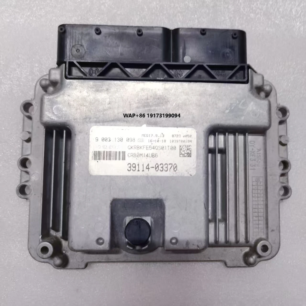

For 2015-2017 Accent RB G4LC P/N 39114-03370 M53B MEG17.9.13 Car Engine Computer Board ECU unit 9003130098