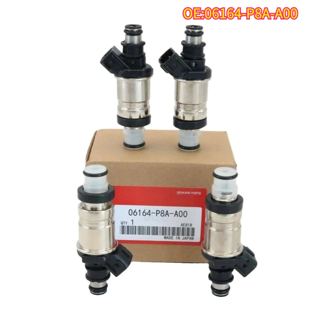 

High quality New For 4Pcs 06164-P8A-A00 Fuel Injectors 06164-P8A-A00 For 1998-2002 Honda Accord EX LX 2.3L