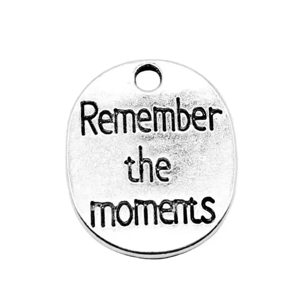 

10pcs 22*18mm Tibetan silver color oval charms Zinc Alloy Metal HWEF2316 DIY accessories